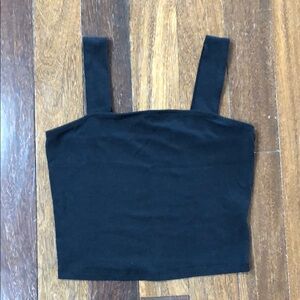 Black Sleeveless Women's Top